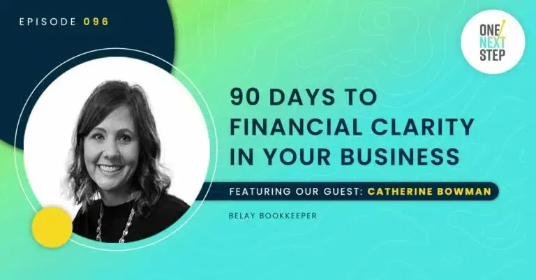 096: 90 Days to Financial Clarity in your Business