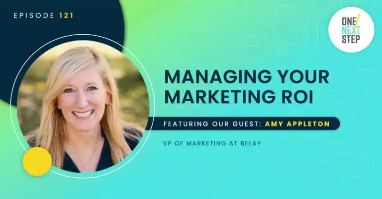 121: Managing your Marketing ROI