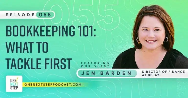 055: Bookkeeping 101: What to Tackle First